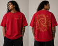 Cherry Red - Oversized Tee